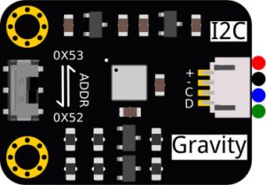 Fritzing Check Part for Gravity ENS160 Air Quality Sensor